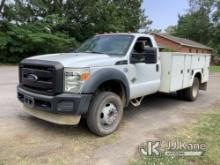 (Graysville, AL) 2012 Ford F550 Service Truck Runs & Moves) (Red-Tagged, Check Engine Light On) (Sel