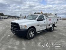 (Chester, VA) 2015 RAM 3500 Enclosed Service Truck Runs & Moves) (Generator Missing