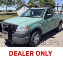 (Dixon, CA) 2008 Ford F150 Pickup Truck Runs & Moves) (Exhaust Leak, Check Engine Light On, Engine N