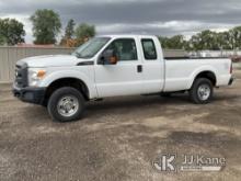 2012 Ford F250 4x4 Extended-Cab Pickup Truck Runs, Moves, Rust Damage, Body Damage, Paint Damage, Ju