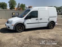 (South Beloit, IL) 2012 Ford Transit Connect XLT Cargo Van Runs & Moves) (Body Damage, Rust Damage