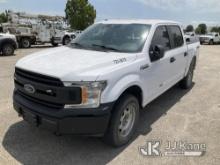 2018 Ford F150 4x4 Crew-Cab Pickup Truck Run & Moves W/ Jump, Engine Knocking, Significant Transmiss