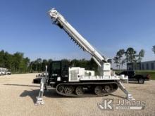 Altec DM47B-TR, Digger Derrick rear mounted on 2019 Prinoth Panther T-8 Crawler All Terrain Vehicle 