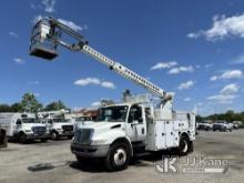 Altec A-T40C, Cable Placing Bucket Truck center mounted on 2009 International 4300 Utility Truck Dan