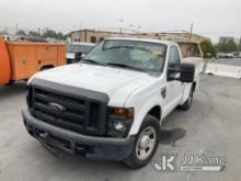 2009 Ford F350 SD Crew Cab Pickup 4-DR Runs & Moves, Paint Damage