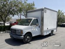 1999 GMC Van Box Lift Gate Van Body Truck Runs & Moves
