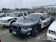 (Fortuna, CA) 2009 Ford Crown Victoria Police Interceptor 4-Door Sedan Not Running, Condition Unknow