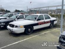 (Fortuna, CA) 2006 Ford Crown Victoria Police Interceptor 4-Door Sedan Not Running, Condition Unknow