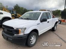 (Castle Rock, CO) 2019 Ford F150 4x4 Crew-Cab Pickup Truck Runs & Moves) (Operates, Wrecked,