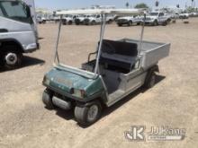 Club Car Golf Cart Utillty Cart Not Running, Conditions Unknown) (True Hours Unknown