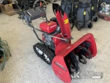 (Salt Lake City, UT) Honda HS828 Snowblower NOTE: This unit is being sold AS IS/WHERE IS via Timed A
