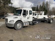 (Eatonville, WA) 2012 Freightliner M2 106 Extended-Cab & Chassis Runs & Moves) (Jump to Start, Check