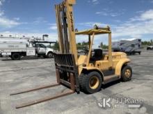 1982 Hyster H110XL Forklift Not Running, Condition Unknown