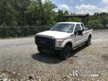 2016 Ford F250 4x4 Extended-Cab Pickup Truck Not Running, Condition Unknown) (Will Not Jump To Start