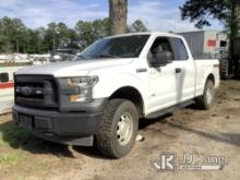 2017 Ford F150 4x4 Extended-Cab Pickup Truck Not running & Condition Unknown) (Used Truck, Bad Engin