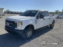 2021 Ford F250 4x4 Crew-Cab Pickup Truck Runs & Moves) (Check Engine Light On