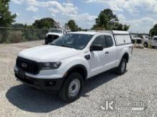 2021 Ford Ranger 4x4 Extended-Cab Pickup Truck Runs & Moves) (Check Engine Light On, Windshield Chip
