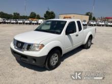 2017 Nissan Frontier Extended-Cab Pickup Truck Runs & Moves) ( Body Damage, Windshield Cracked