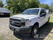 2019 Ford F150 Extended-Cab Pickup Truck Not Running, Does Not Start, Condition Unknown) (Body Damag