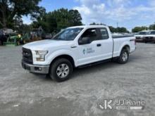 2016 Ford F150 4x4 Extended-Cab Pickup Truck Duke Unit) (Runs & Moves) (Body Damage