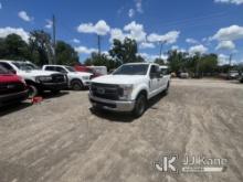 (Tampa, FL) 2017 Ford F250 Extended-Cab Pickup Truck Runs & Moves) (Jump To Start, Body/Paint Damage