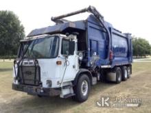 (Ocala, FL) 2016 Autocar ACX64 Garbage/Compactor Truck Not Running, Condition Unknown) ( Body/Paint