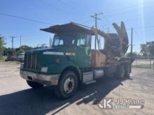 (Tampa, FL) Big John 90B, Tree Spade rear mounted on 1998 Peterbilt 330 T/A Flatbed/Utility Truck, T
