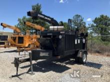 2008 Bandit Industries 1890 Intimidator Chipper (18in Drum), trailer mtd No Title) (Runs and Operate