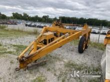 1978 Hydra Dyne T/A Hydraulic Reel Trailer Not Operating, Condition Unknown