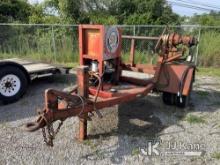 1976 Sherman & Reilly Puller/Tensioner Not Running, Condition Unknown, Parts Missing
