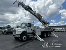 (Tampa, FL) Altec DT65E, Digger Derrick rear mounted on 2019 Freightliner M2 106 6x6 T/A Flatbed/Uti
