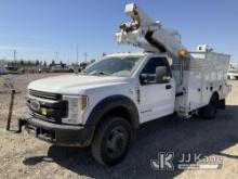 (Dixon, CA) Altec AT41M, Articulating & Telescopic Bucket Truck mounted behind cab on 2019 Ford F550