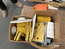 Pallet Of Surveying Equipment (Used) NOTE: This unit is being sold AS IS/WHERE IS via Timed Auction 
