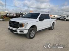 (Waxahachie, TX) 2018 Ford F150 4x4 Crew-Cab Pickup Truck Runs & Moves) (Check Engine Light On) (Sel