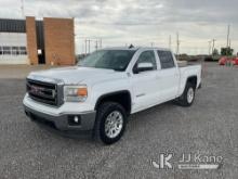 2015 GMC Sierra 1500 4x4 Crew Cab Pickup 4 Dr Runs & Moves)   Check engine light was on during inspe