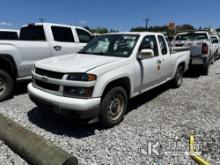 2010 Chevrolet Colorado Extended-Cab Pickup Truck Not Running & Condition Unknown