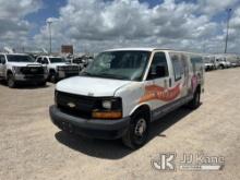 2015 Chevrolet Express G3500 Extended Cargo Van, City of Plano Owned Runs & Moves