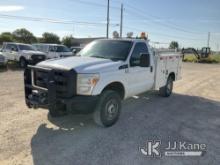 (Waxahachie, TX) 2014 Ford F350 4x4 Service Truck Runs & Moves
