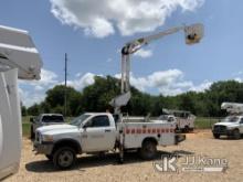 (Grove, OK) Altec AT37G, Articulating & Telescopic Bucket Truck mounted behind cab on 2011 Dodge Ram