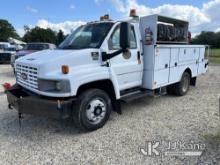2004 Chevrolet C5500 Service Truck Runs & Moves) (Jump to Start, Engine Will Not Stay Running For Mo