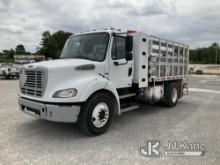 2016 Freightliner M2 112 Flatbed/Stake Truck Jump to start. Runs and moves.