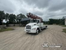 Willkie 60, Ladder Truck rear mounted on 2010 Kenworth T370 Flatbed Truck Runs, Moves and Upper Oper