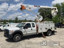 HiRanger LT40, Articulating & Telescopic Bucket Truck mounted on 2014 Ford F550 4x4 Extended-Cab Ser