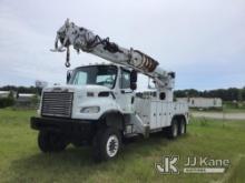 Altec D4065A-TR, Digger Derrick rear mounted on 2013 Freightliner M2-106 T/A Utility Truck Runs & Mo