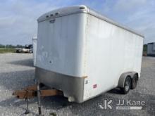 (Hawk Point, MO) 2015 Forest River Enclosed Cargo Trailer No Title) (Body Damage) (Seller States: Po