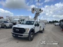 (Waxahachie, TX) Altec AT235, Telescopic Non-Insulated Bucket Truck mounted behind cab on 2017 Ford