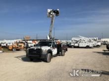 (Waxahachie, TX) Terex LT40, Articulating & Telescopic Bucket Truck mounted behind cab on 2015 Ford