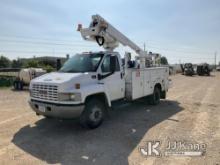 (Waxahachie, TX) Altec AT235-P, Articulating & Telescopic Bucket Truck mounted behind cab on 2005 GM