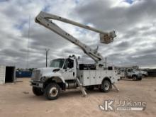 (Andrews, TX) Altec AA55, Material Handling Bucket Truck rear mounted on 2014 International 7300 4x4
