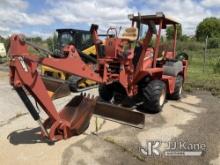 2006 Ditch Witch RT55 Rubber Tired Trencher Ran & Operated When Parked, Took Two People At Both Seat